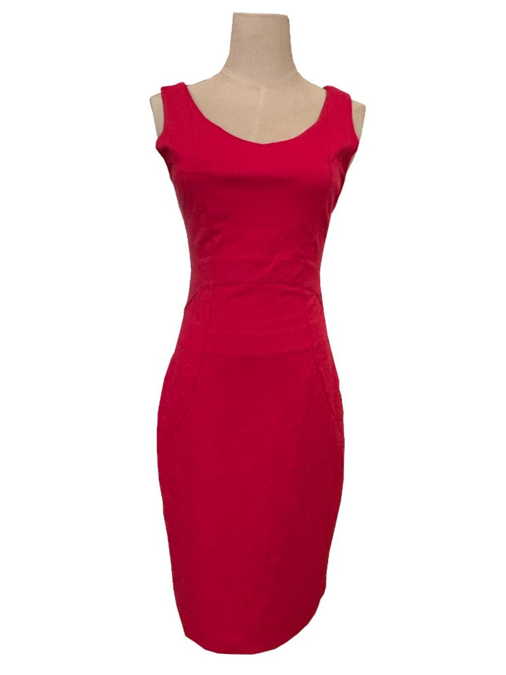 Emy Matto Red Evening Dress